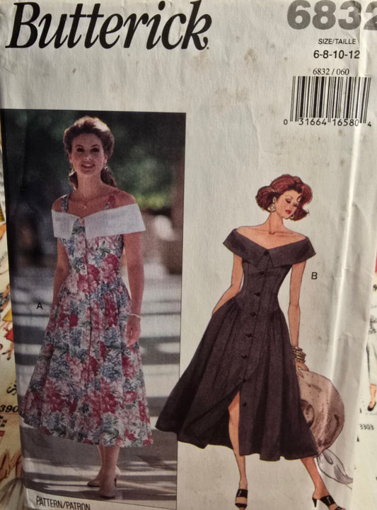 Butterick Vintage Dress Sewing Pattern